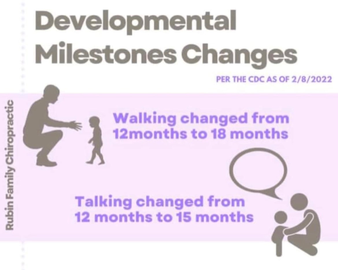 Change to Developmental Milestones.